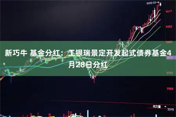 新巧牛 基金分红：工银瑞景定开发起式债券基金4月28日分红