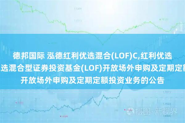德邦国际 泓德红利优选混合(LOF)C,红利优选: 关于泓德红利优选混合型证券投资基金(LOF)开放场外申购及定期定额投资业务的公告